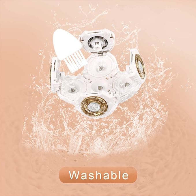 ماكينة حلاقة كهربائية متعددة الوظائف 4D 5 في 1 ماكينة حلاقة للرجال ماكينة تشذيب الشعر وإزالة الشعر حلاق