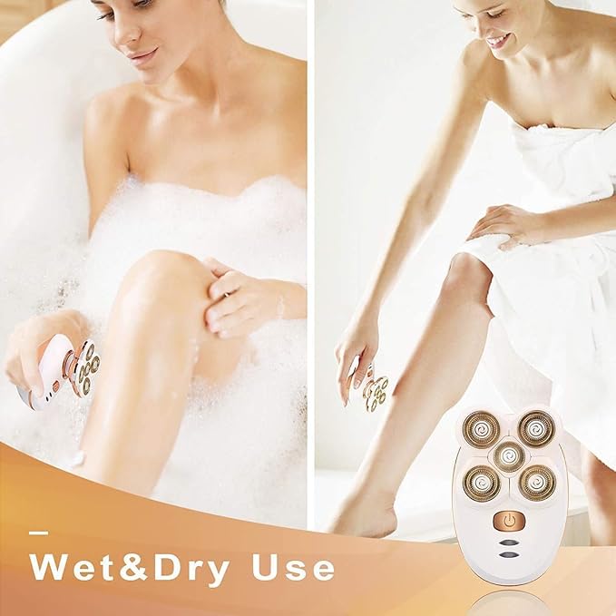 ماكينة حلاقة كهربائية متعددة الوظائف 4D 5 في 1 ماكينة حلاقة للرجال ماكينة تشذيب الشعر وإزالة الشعر حلاق