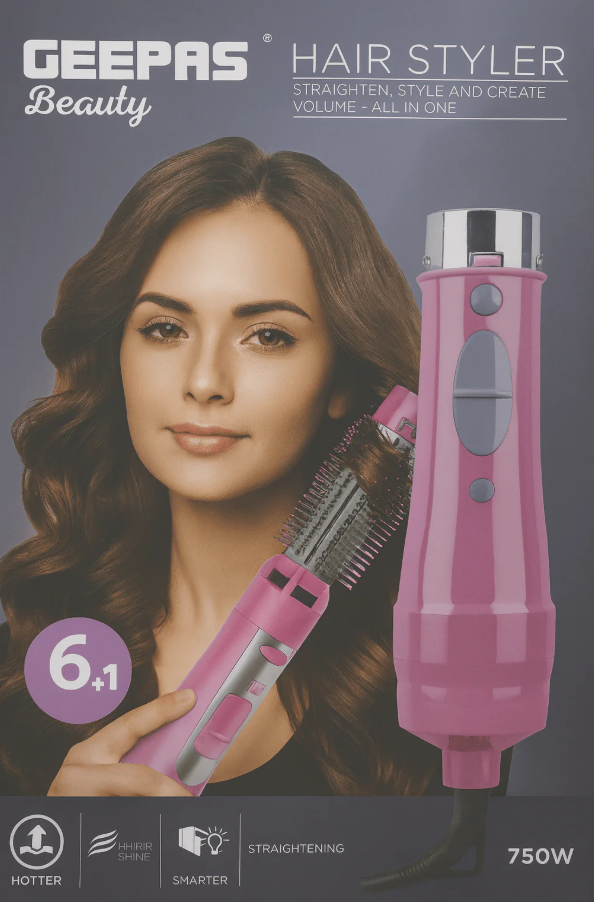 جيباس - جهاز تصفيف الشعر 6 في 1 ©