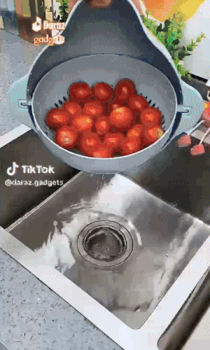 وعاء تصريف سلة