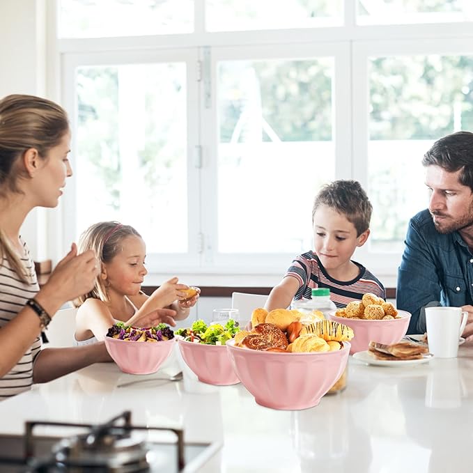 أوعية خلط مع أغطية